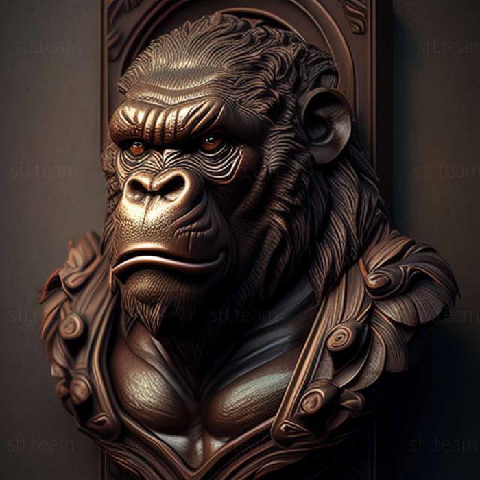 gorilla 3d model